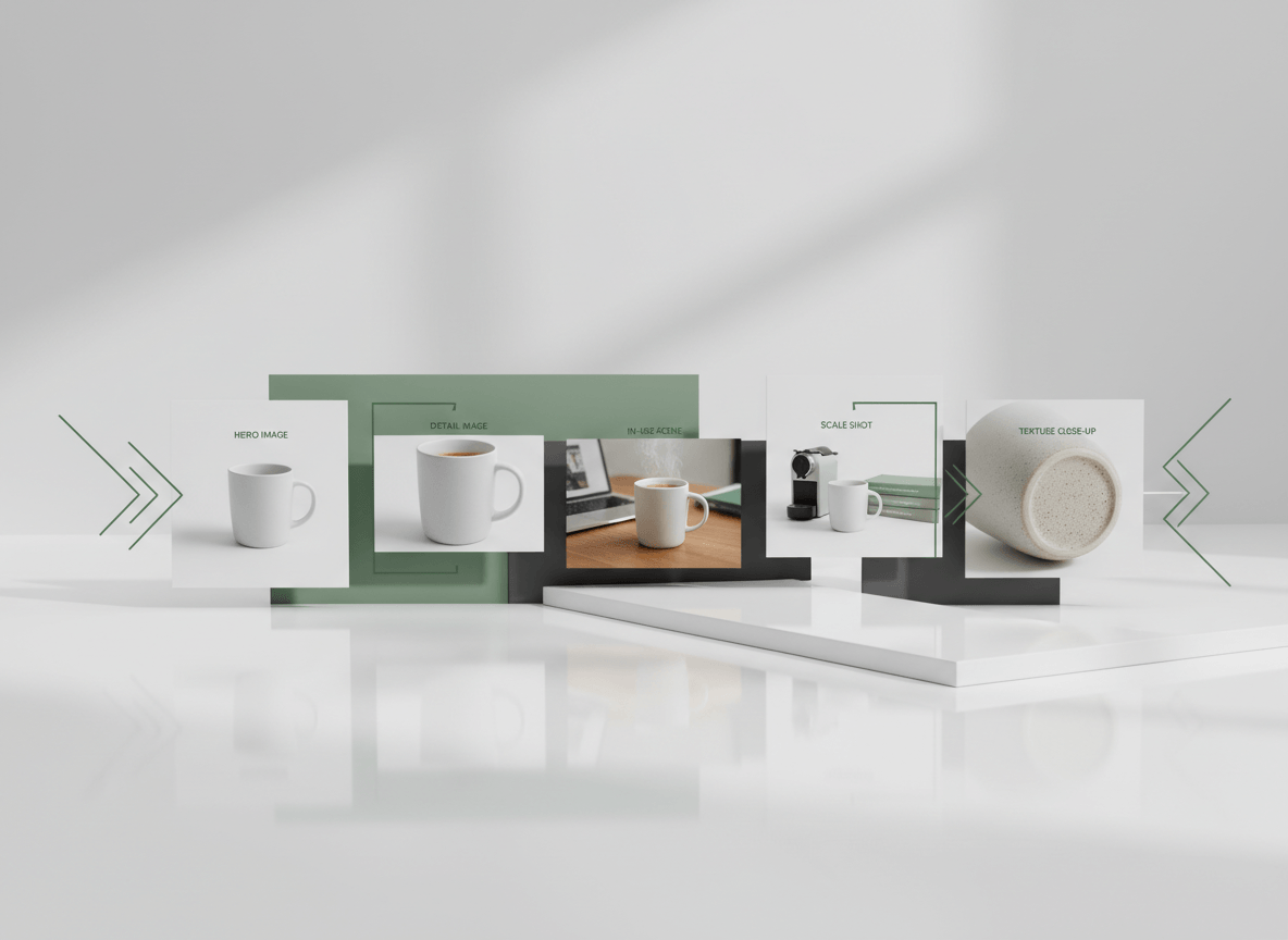 Best Shopify Product Image Sequence for Collections, PDPs, and Ads